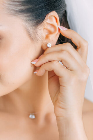 Diamond earrings — Raquel Roche